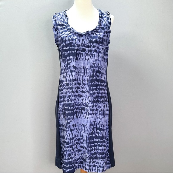 BANANA REPUBLIC batik tie dye shift dress, S. - Picture 4 of 9